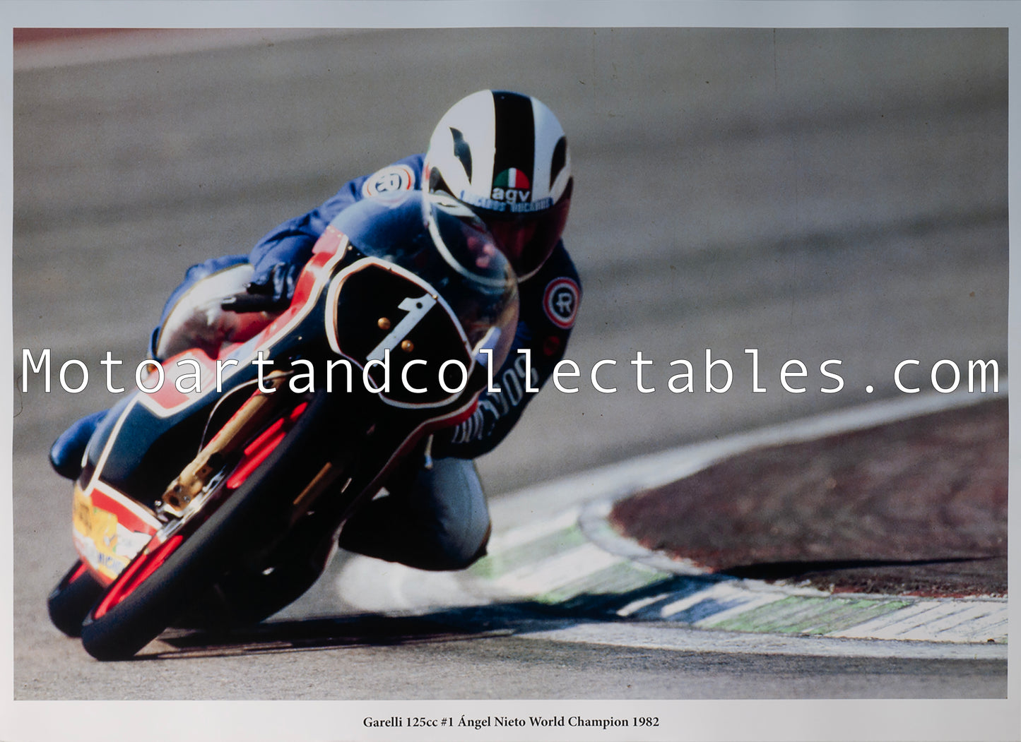 Àngel Nieto #1 – Garelli 125cc – Weltmeister 1982