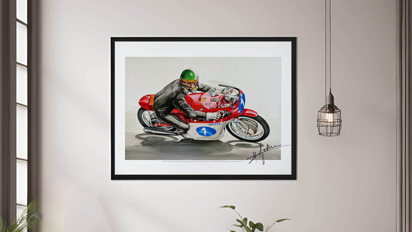 Giacomo Agostini MV Agusta 350cc 1968