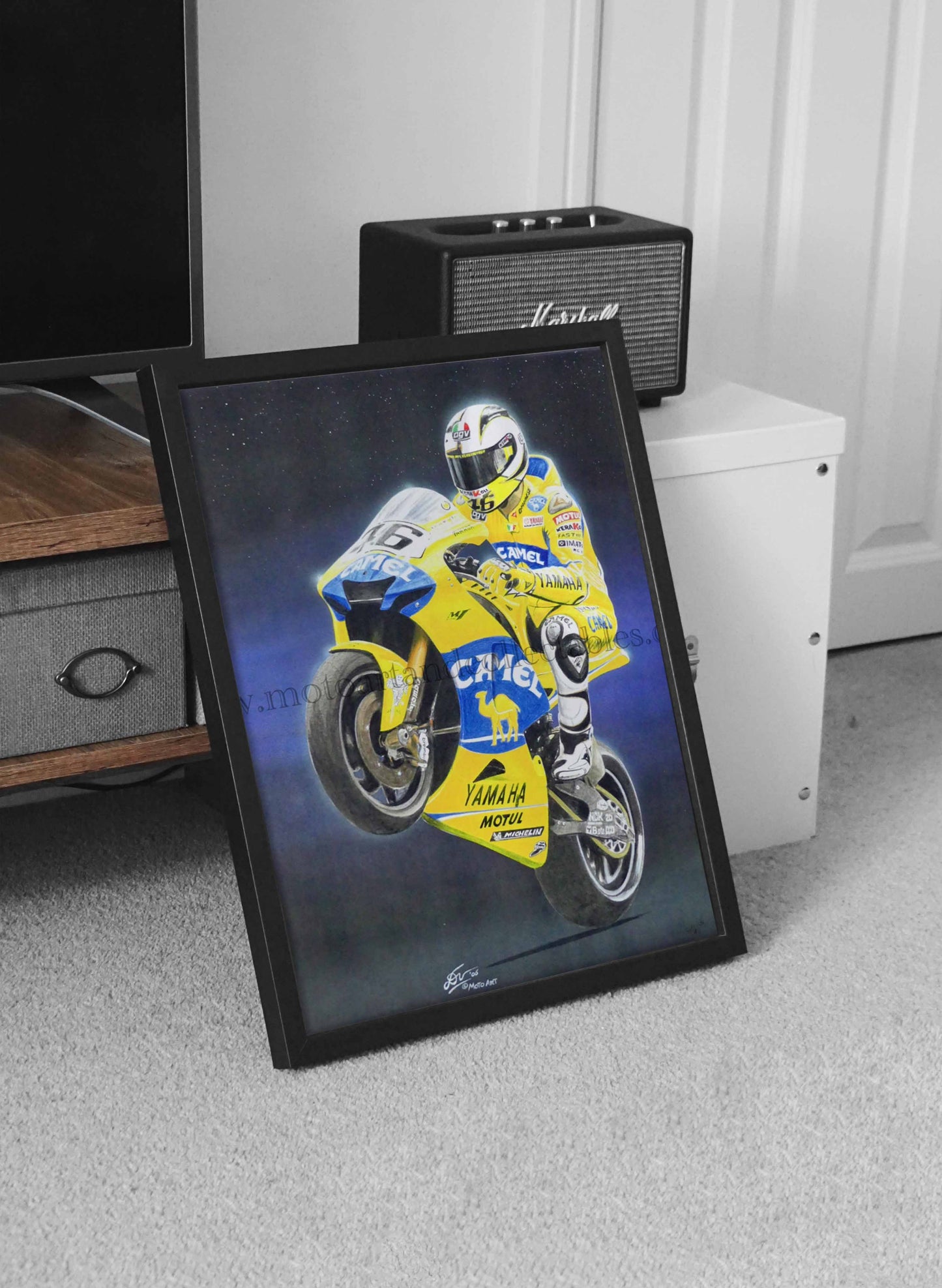 Valentino Rossi Yamaha YZR-M1 Camel 2006 - by Diederick De Vries