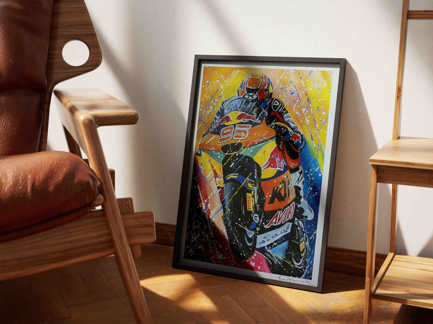 Collin Veijer Moto2 - KTM Ajo 2025 - Limited Edition Poster