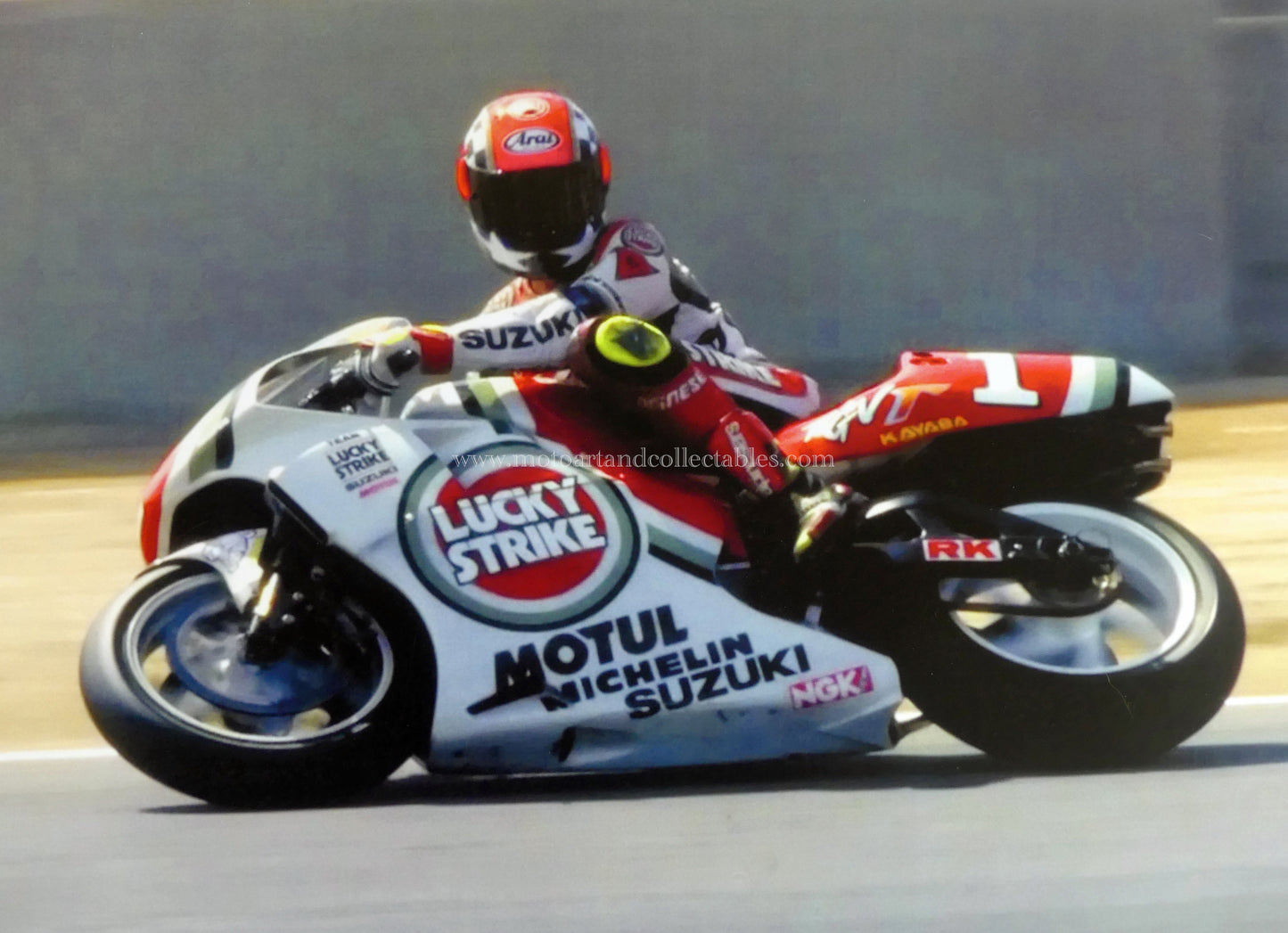 Kevin Schwantz – Lucky Strike Suzuki RGV500 – Spanischer GP 1994