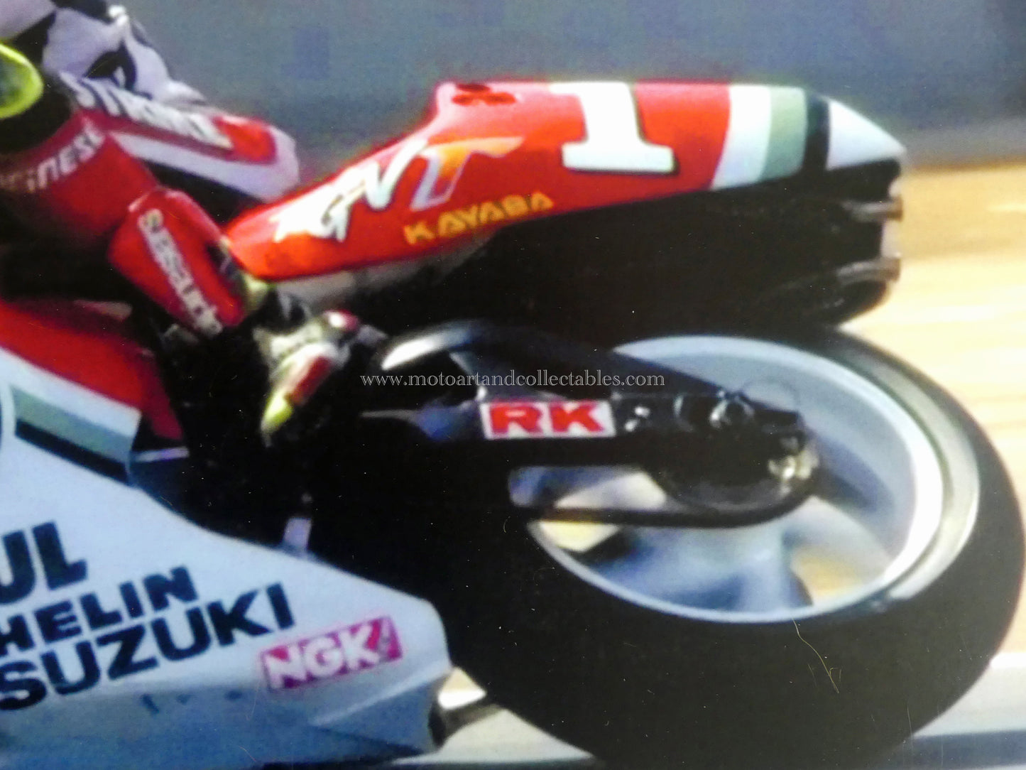 Kevin Schwantz – Lucky Strike Suzuki RGV500 – Spanischer GP 1994