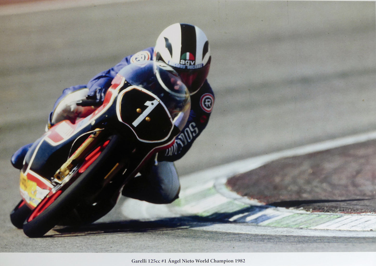 Àngel Nieto #1 – Garelli 125cc – Weltmeister 1982