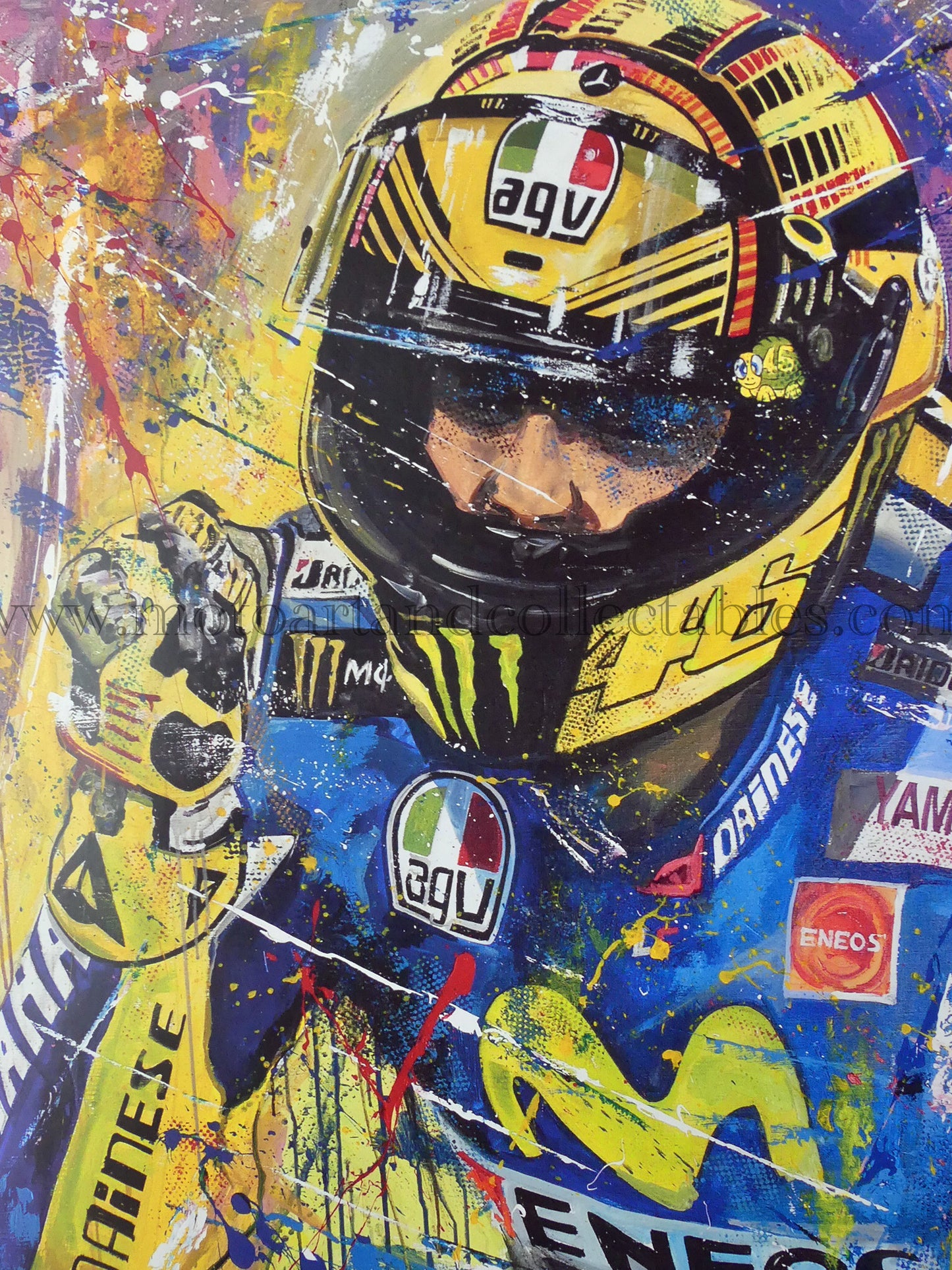 Valentino Rossi - Victory Qatar 2015 - Limitierte Auflage