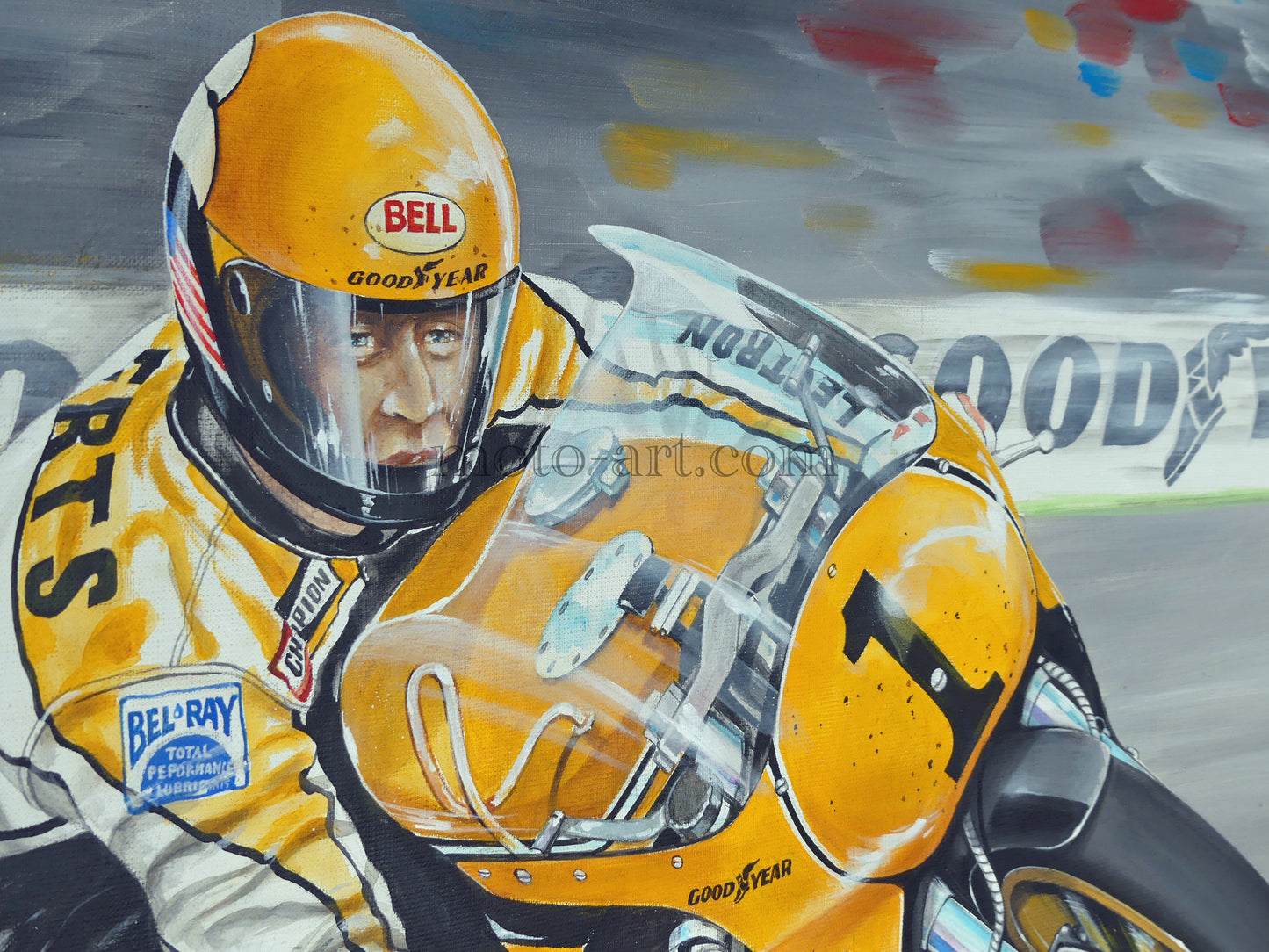 Kenny Roberts by Henk Stadman