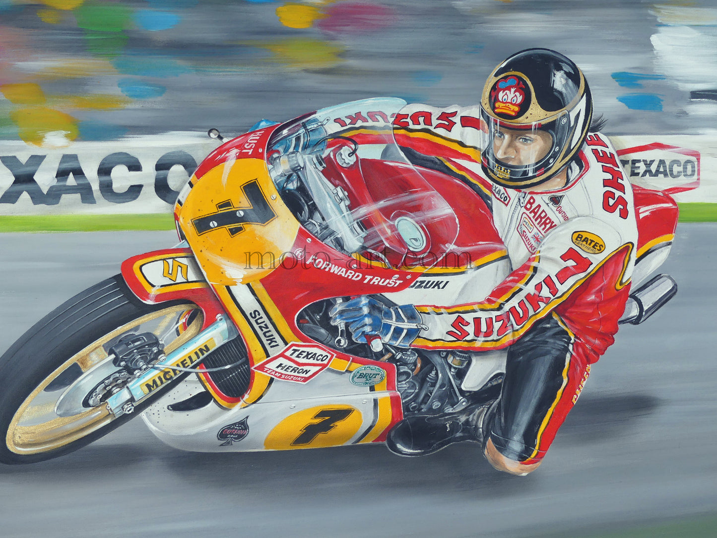 Barry Sheene by Henk Stadman
