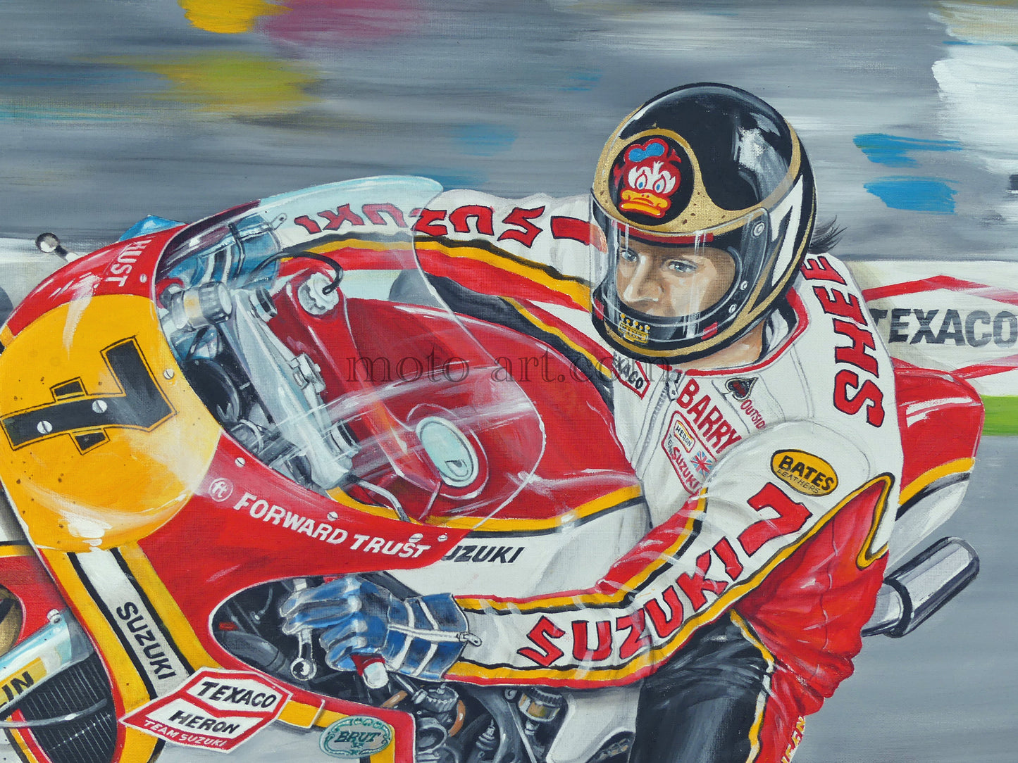 Barry Sheene by Henk Stadman