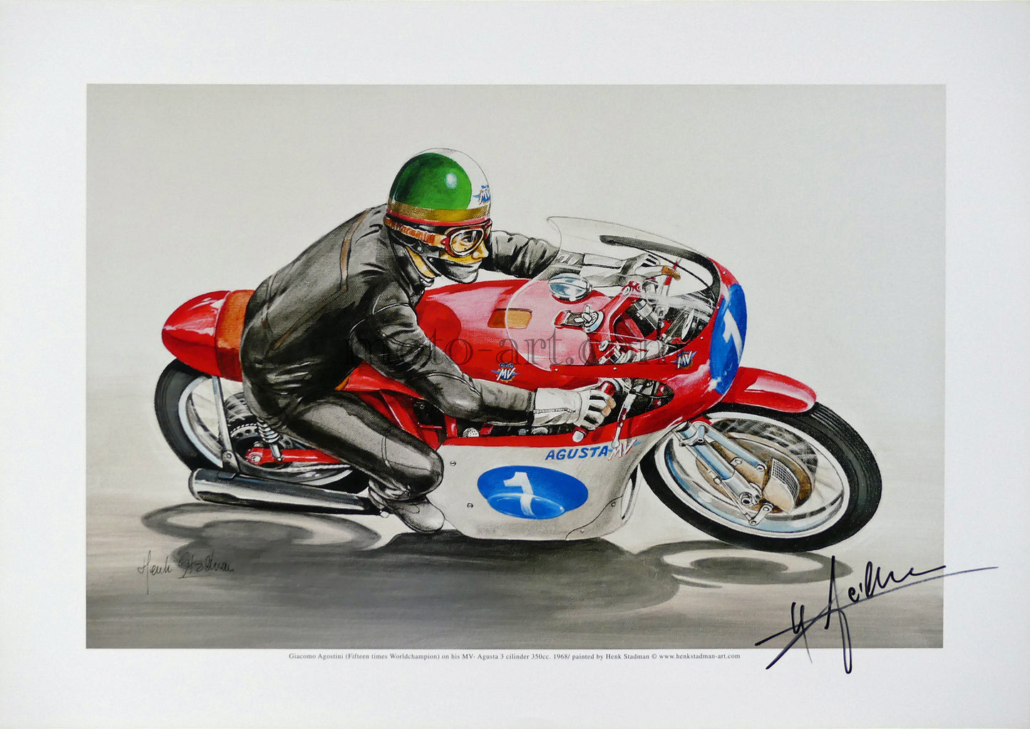Giacomo Agostini MV Agusta 350cc 1968