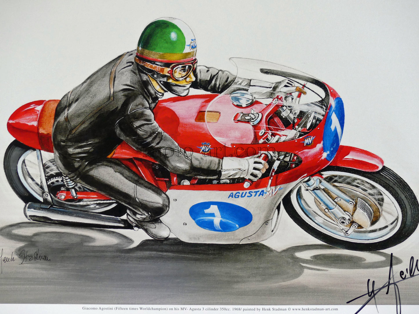 Giacomo Agostini MV Agusta 350cc 1968
