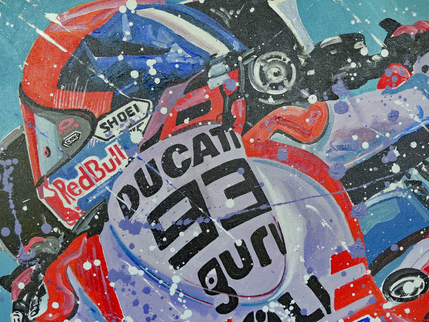 Marc Marquez by Eric Jan Kremer - Origineel kunstwerk
