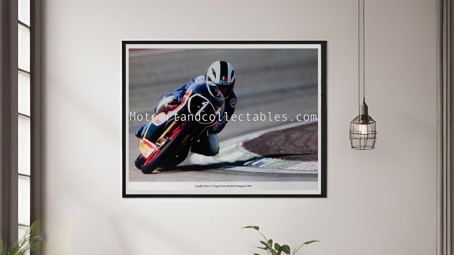 Àngel Nieto #1 – Garelli 125cc – Weltmeister 1982