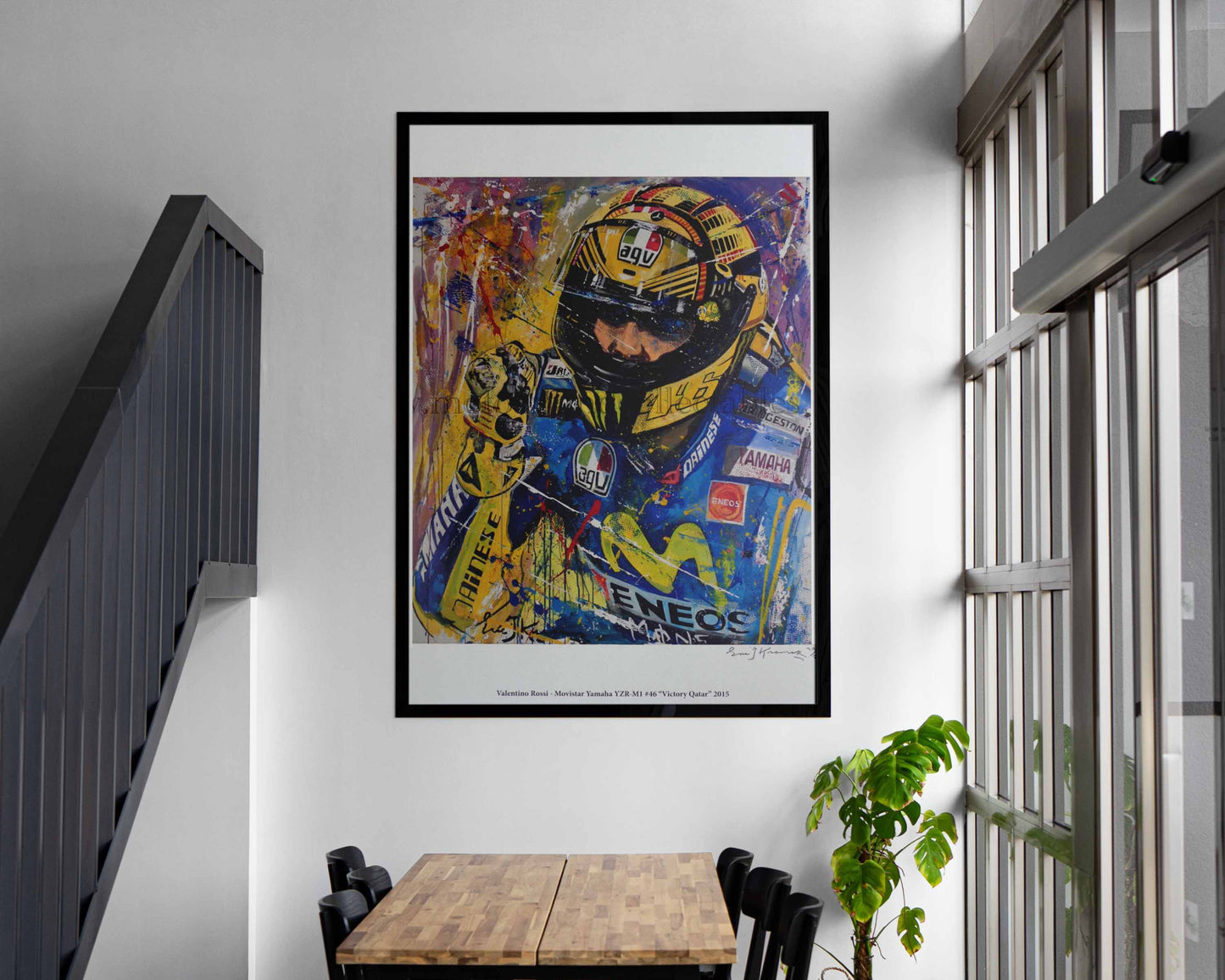 Valentino Rossi - Victory Qatar 2015 - Limitierte Auflage