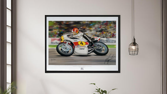 Giacomo Agostini Yamaha 500-4 OW23 Imola 1975