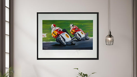 Giacomo Agostini & Phil Read on MV Agusta 500cc 1973