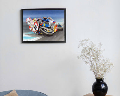 Noriyuki Haga #41 2002 Aprillia World Superbikes - by Diederick De Vries