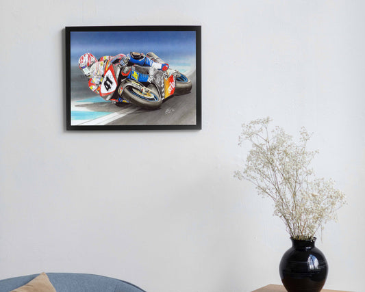 Noriyuki Haga #41 2002 Aprillia World Superbikes - by Diederick De Vries