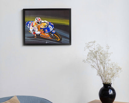 Alex Crivillé #3 Repsol Honda NSR500 - by Diederick De Vries