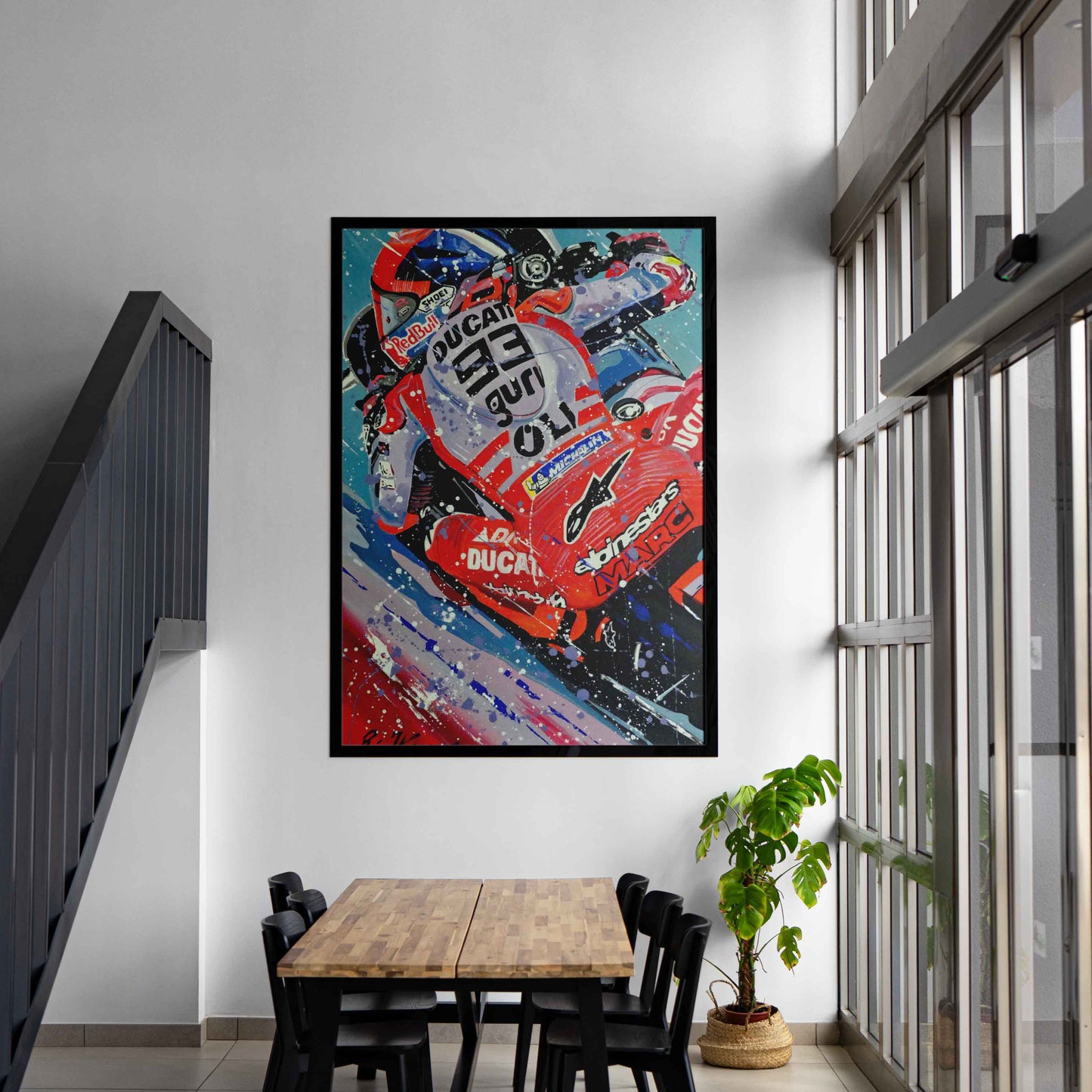 Marc Marquez by Eric Jan Kremer - Origineel kunstwerk