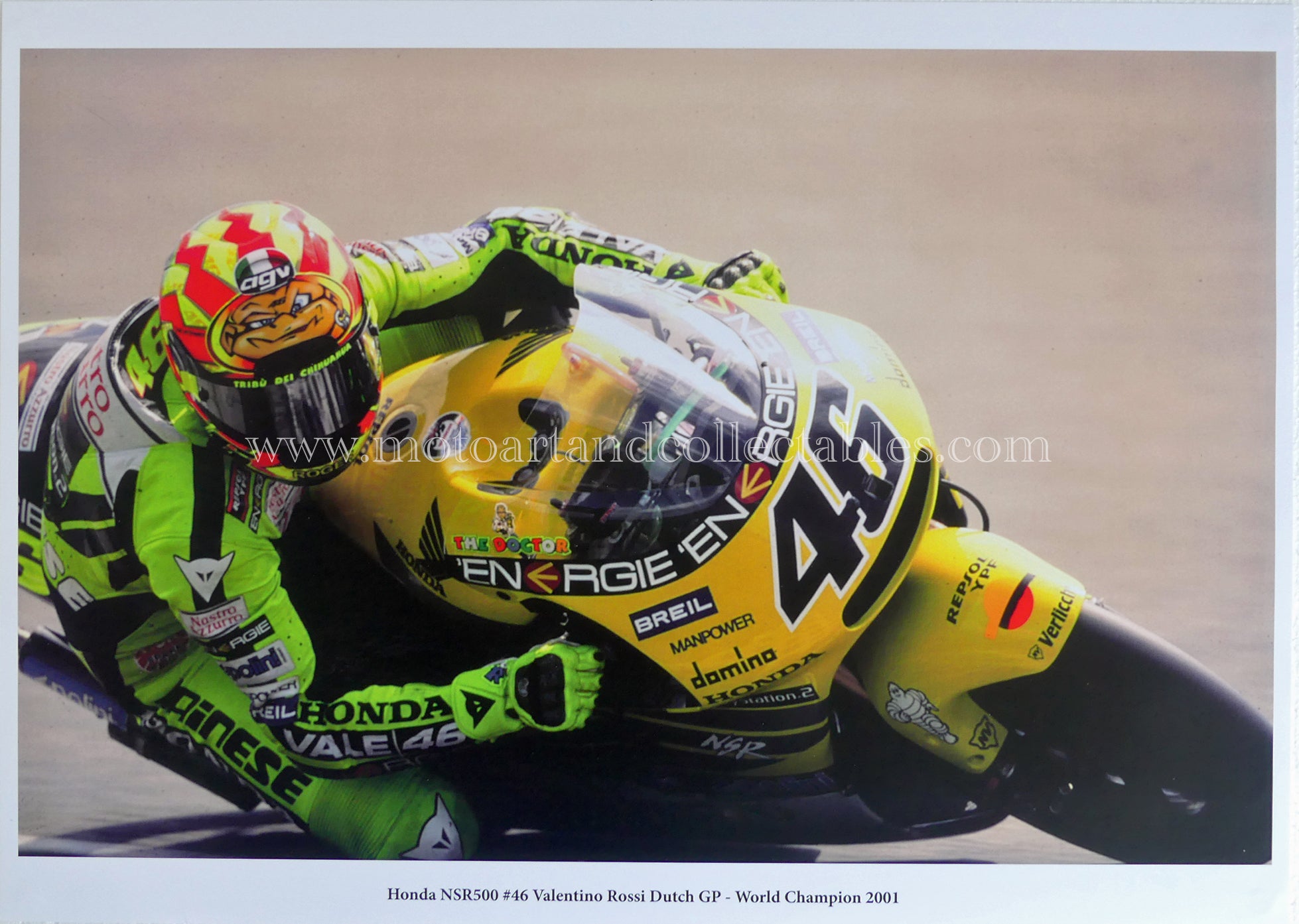 Honda nsr 500 rossi 2001 best sale