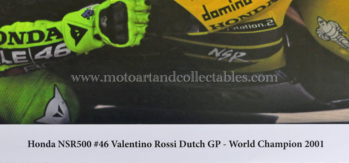 Honda NSR 500 - Valentino Rossi - Pre-Season Testbike 2001 - 1:1 Honda NSR 500 - Valentino Rossi - Pre-Season Testbike 2001 - 1:1