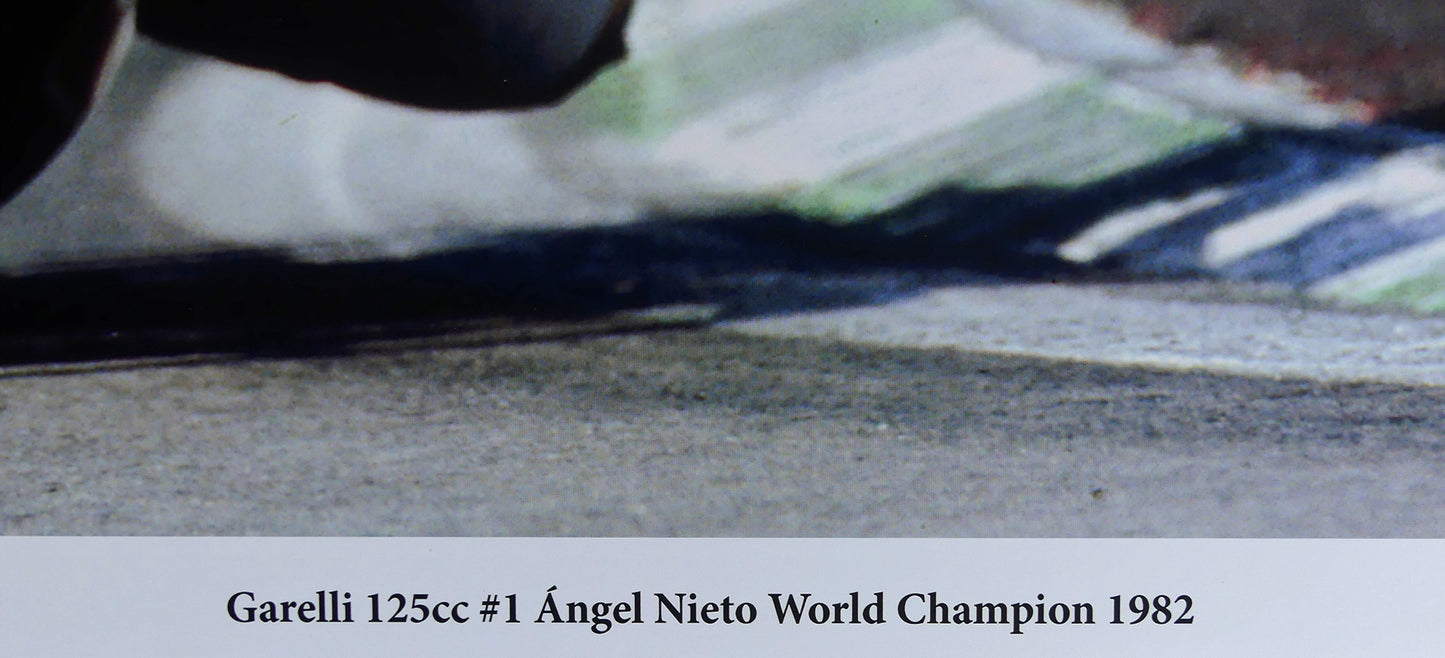 Àngel Nieto #1 - Garelli 125cc - World Champion 1982