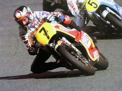 Barry Sheene, Wil Hartog & Kenny Roberts - French GP 1978