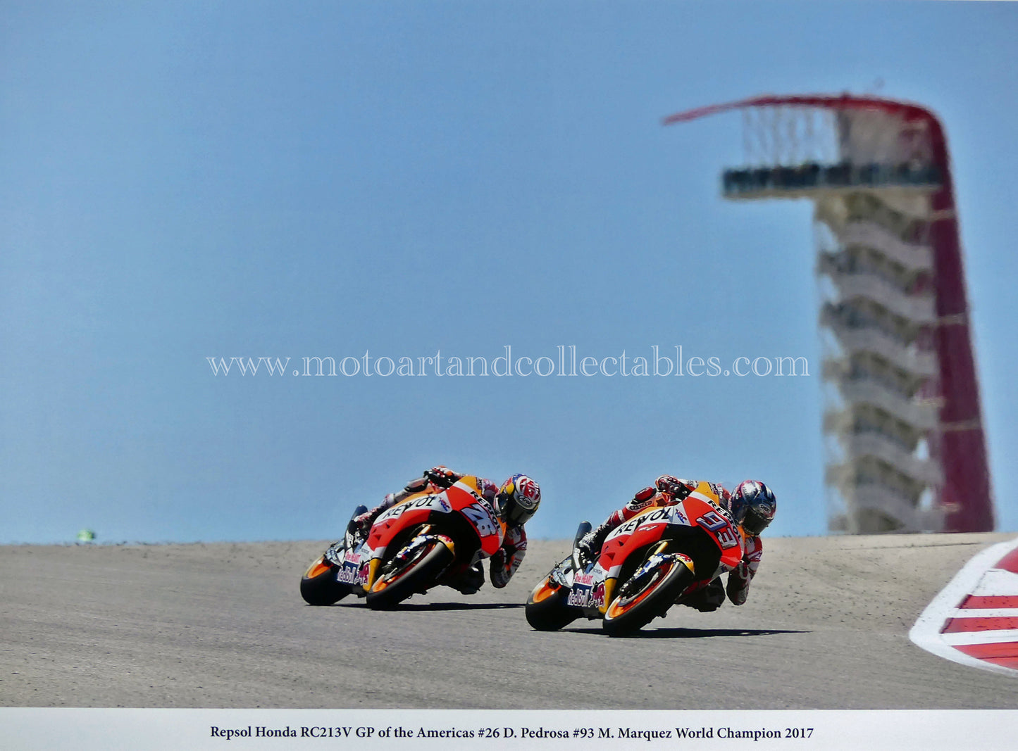 Marc Márquez & Dani Pedrosa - Respol Honda RC213V - GP Americas 2017