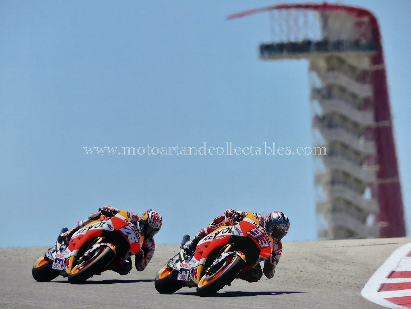 Marc Márquez & Dani Pedrosa - Respol Honda RC213V - GP Americas 2017