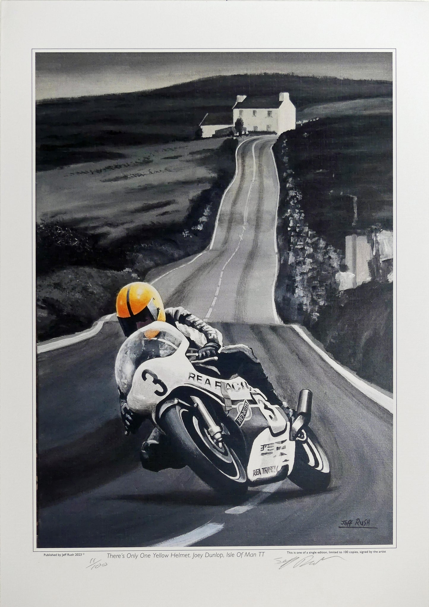 Joey Dunlop - Isle of Man TT - by Jeff Rush