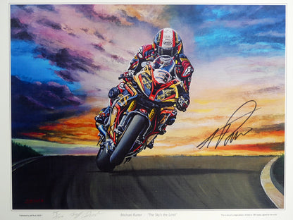 Michael Rutter - by Jeff Rush - Limited edition