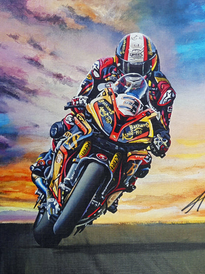 Michael Rutter - by Jeff Rush - Limited edition