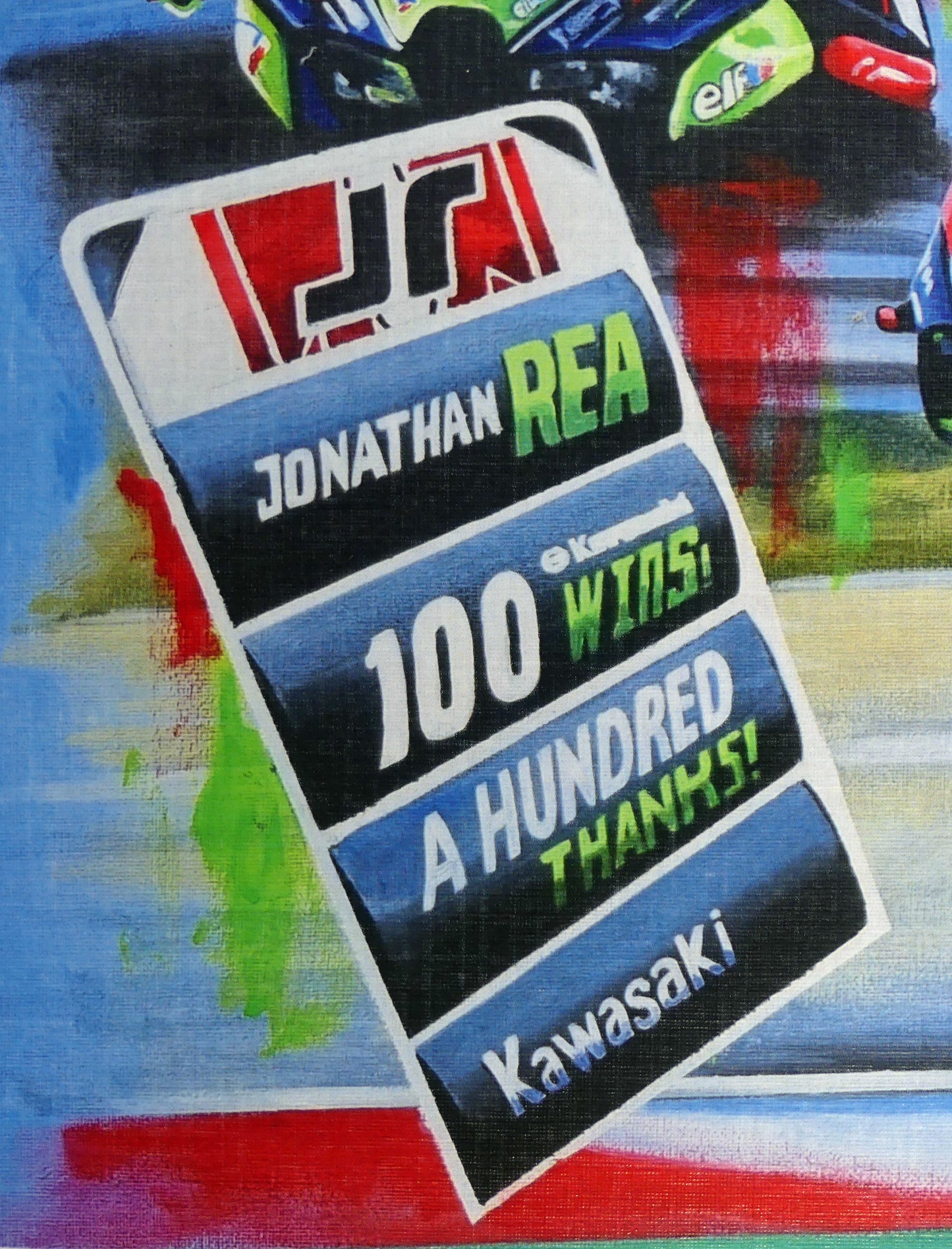 Jonathan Rea - 100 wins WSBK for Kawasaki - by Jeff Rush