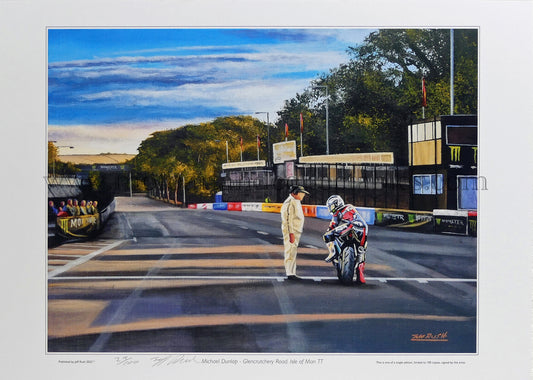 Michael Dunlop Glencrutchery Road - by Jeff Rush