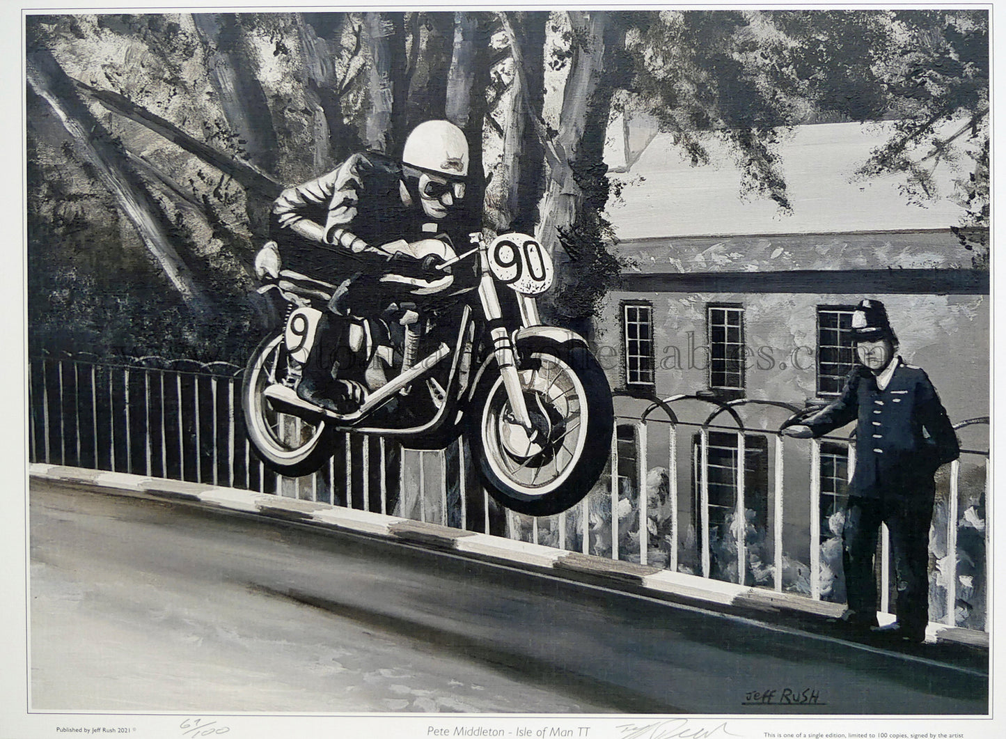 Pete Middleton - Isle of Man TT - by Jeff Rush