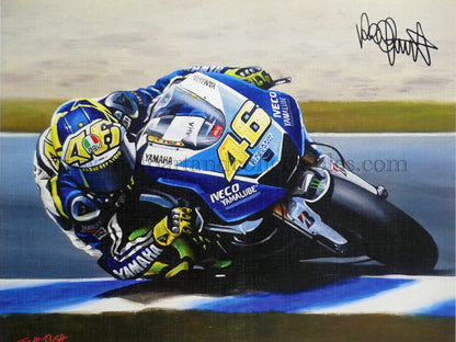 Valentino Rossi "The Doctor" by Jeff Rush