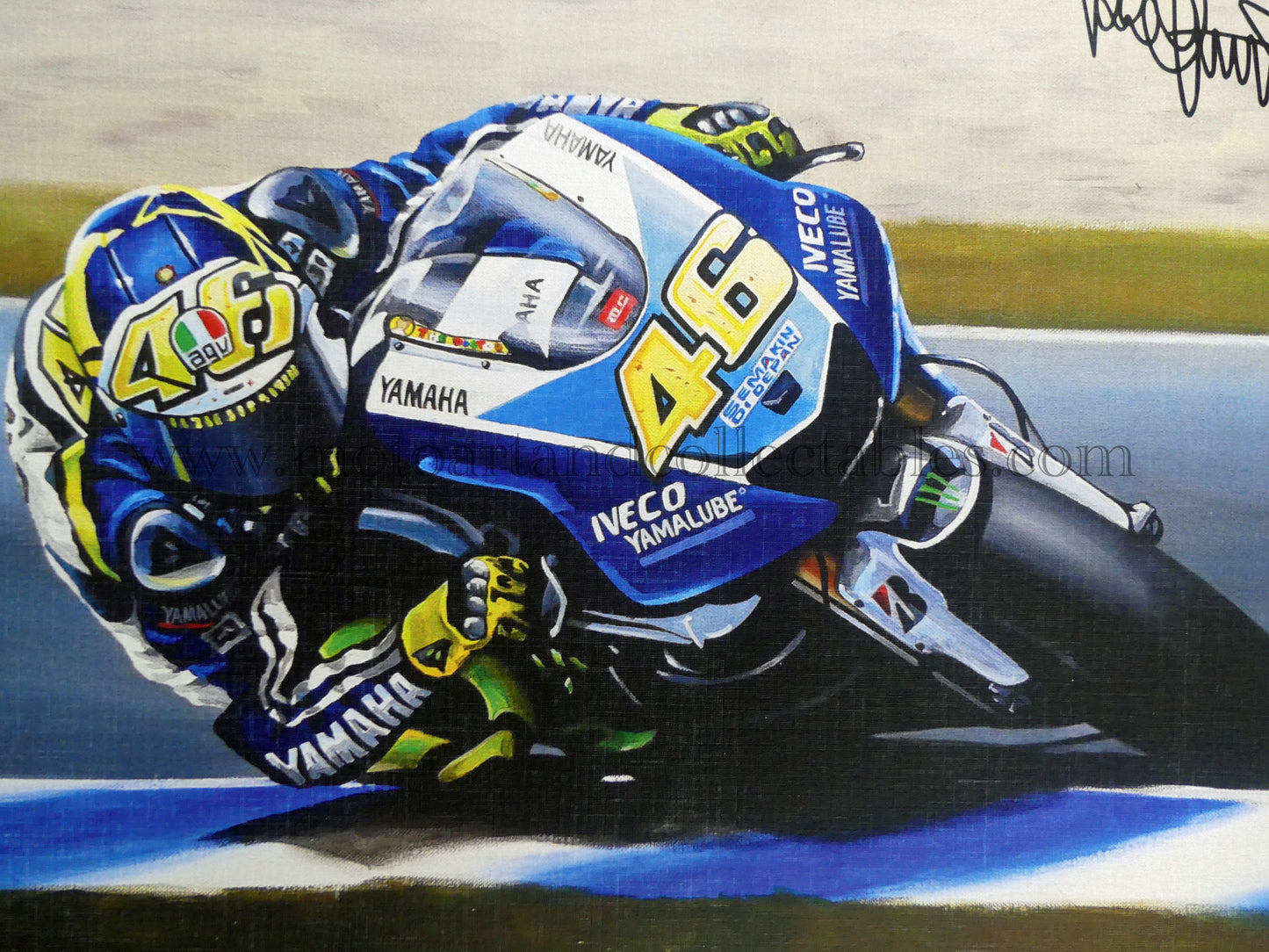 Valentino Rossi "The Doctor" by Jeff Rush