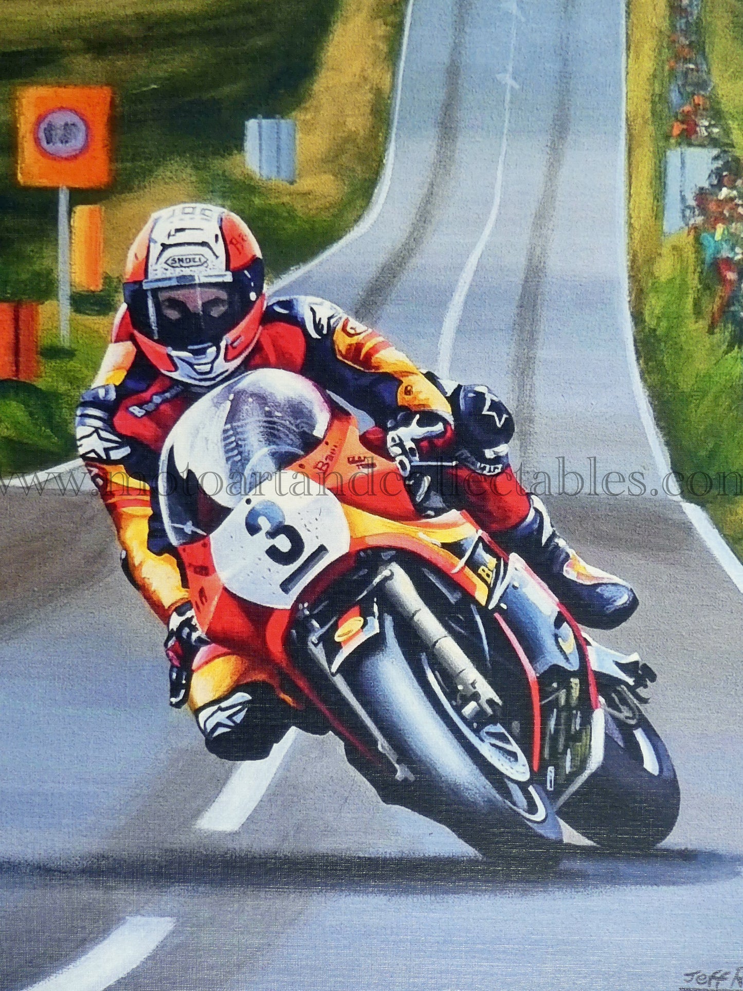 Michael Rutter "Legend" - by Jeff Rush