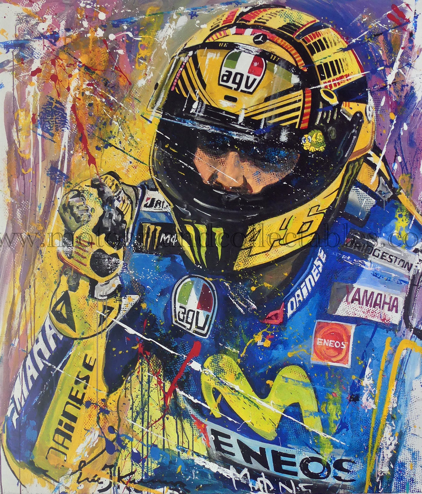 Valentino Rossi - Victory Qatar 2015 - Limited edtion