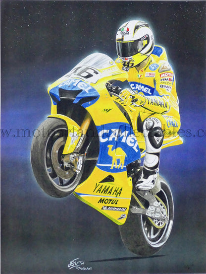 Valentino Rossi Yamaha YZR-M1 Camel 2006 - by Diederick De Vries