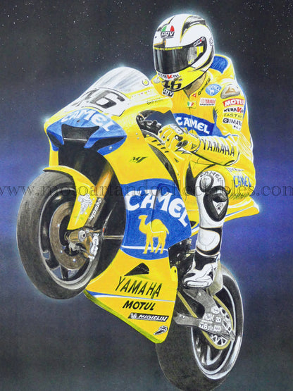 Valentino Rossi Yamaha YZR-M1 Camel 2006 - by Diederick De Vries