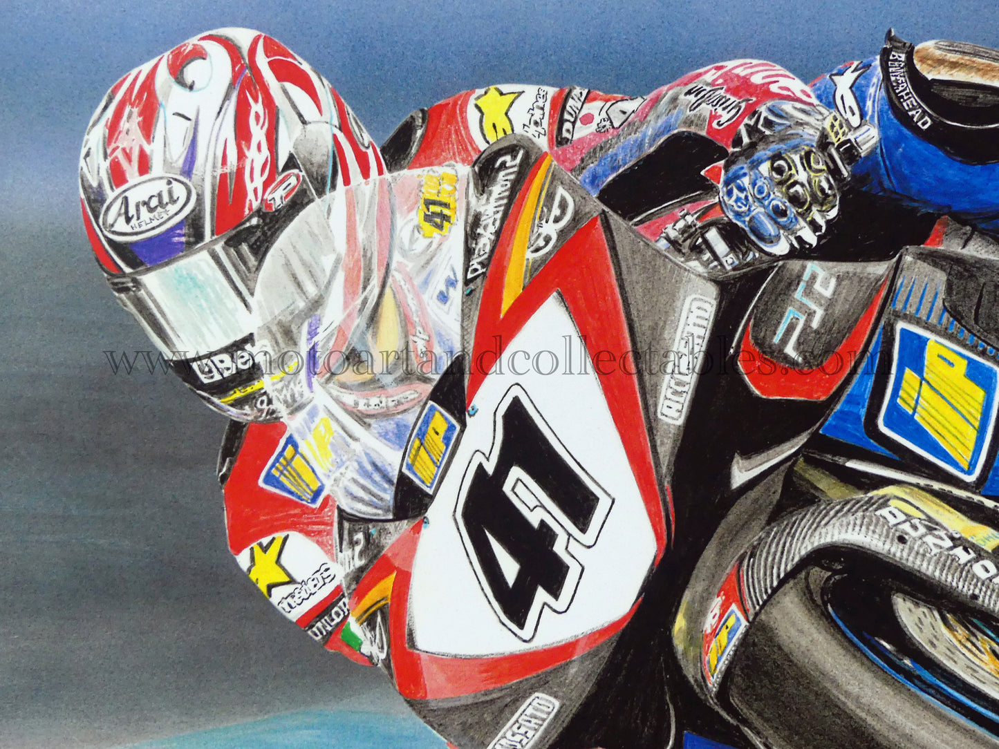 Noriyuki Haga #41 2002 Aprillia World Superbikes - by Diederick De Vries