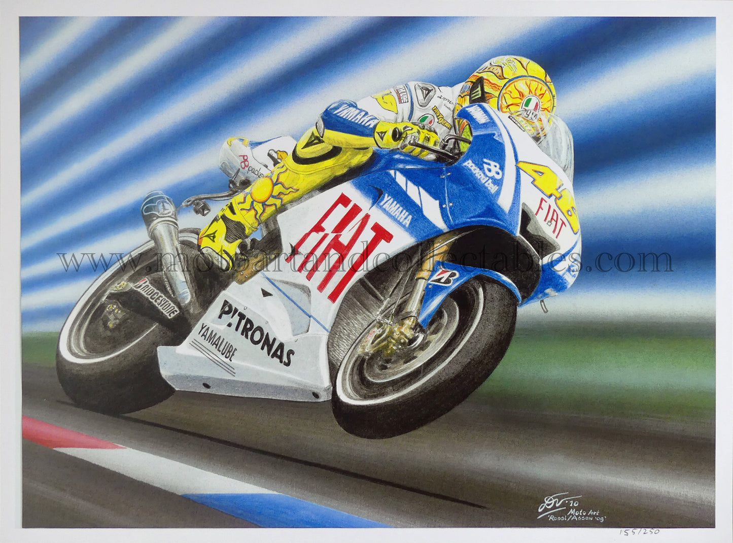 Valentino Rossi #46 2010 - by Diederick De Vries