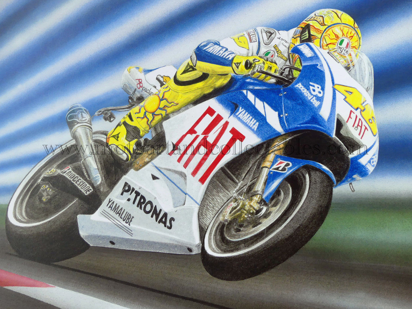 Valentino Rossi #46 2010 - by Diederick De Vries