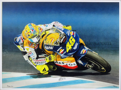 Valentino Rossi #46 Repsol Honda RC211V 2002 - by Diederick De Vries