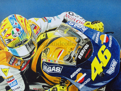 Valentino Rossi #46 Repsol Honda RC211V 2002 - by Diederick De Vries