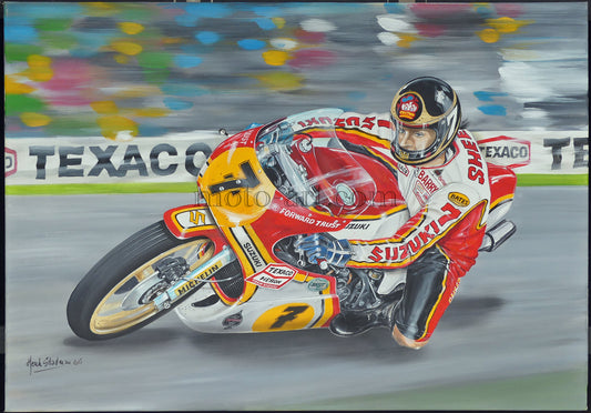 Barry Sheene by Henk Stadman