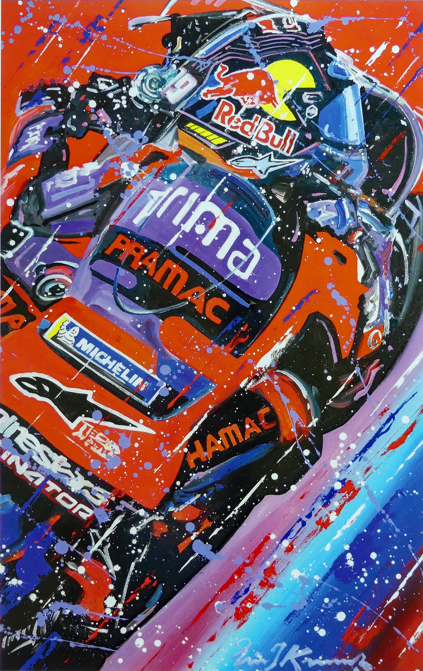 Jorge Martin - Prima Pramac Ducati 2024 - Limited Edition Poster