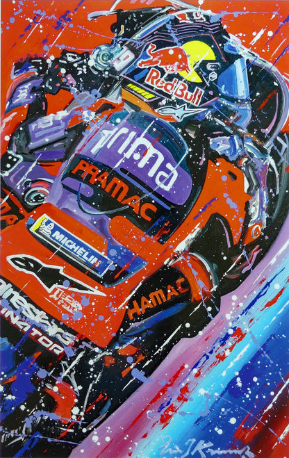 Jorge Martin - Prima Pramac Ducati 2024 - Limited Edition Poster