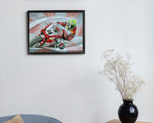 Troy Bayliss #21 Ducati Xerox 749 2007 - Artwork by Diederick De Vries