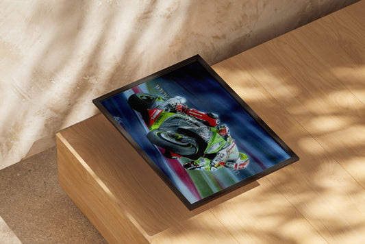 Tom Sykes #66 Kawasaki ZX-10R 2013 - Artwork by D. De Vries